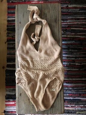 Kaylyn Gardner Orient One Piece Knitted Swimsuit or Bodysuit